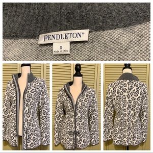 Luxury Pendleton Full Zip Sweater Jack